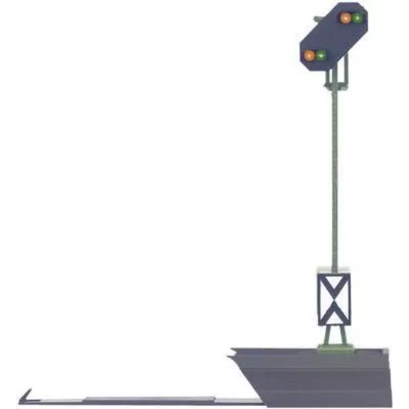 Märklin 76480 H0 lichtbloksein met voorsein, LED, digitaal