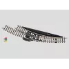 Märklin Z-schaal elektromagnetische boogwissel rechts - zwart/geel (8569)