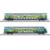 Märklin 87307 Z dubbeldekswagen-set Touristik 2 DB AG (1:220, 2 wagens)