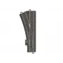 Märklin H0 C-rail linkse wissel 188,3 mm met geïntegreerd beddinglichaam, 24,3° 24611