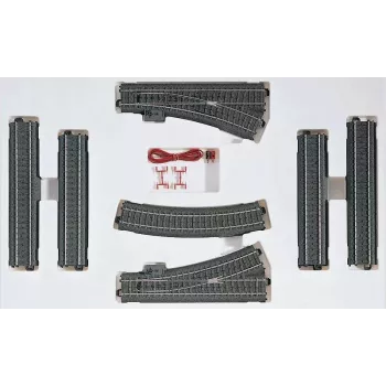 Märklin 24902 C-rail H0 stootblok met LED-verlichting