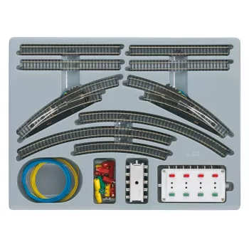 Märklin 08192 dubbelspoor-pack T1 - Z-spoor (1:220) railuitbreidingsset