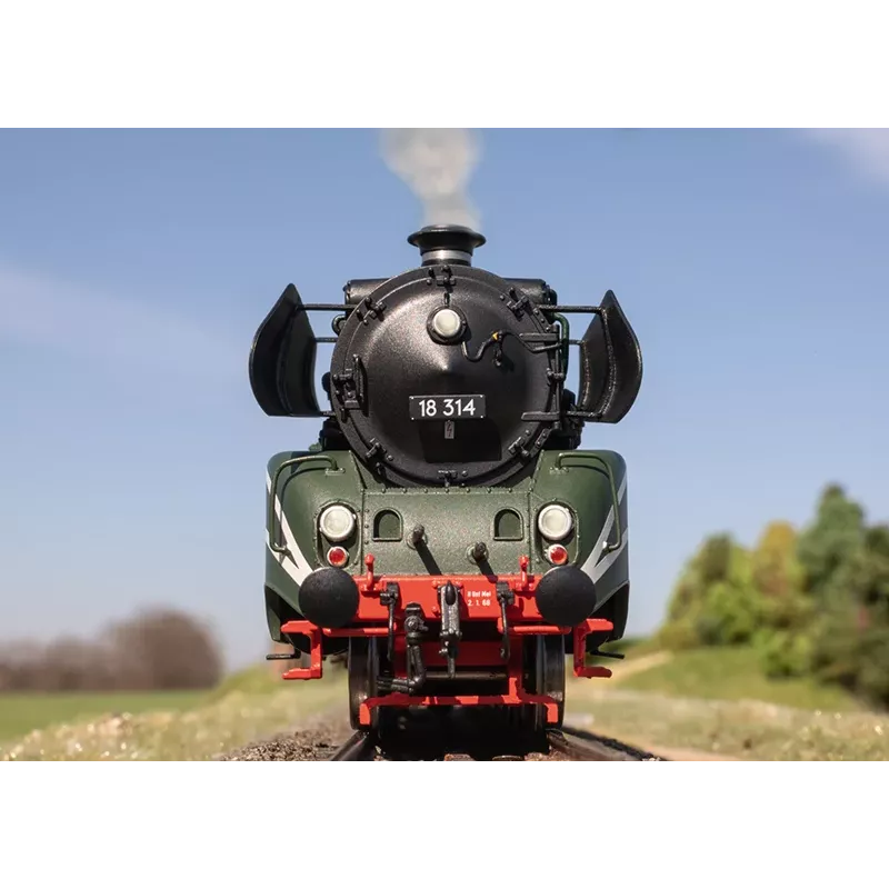 Märklin 39029 H0 stoomlocomotief BR 18 314 oliegestookt van de DR