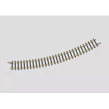 Märklin 8531 Z-rail gebogen spoor R1 145 mm radius 15°