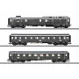 Märklin 42490 H0 3-delige set sneltreinrijtuigen PwPost4ü-28 van de DRG