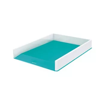 LEITZ WOW Duo Colour briefbak A4 ijsblauw/wit 5361-10-51