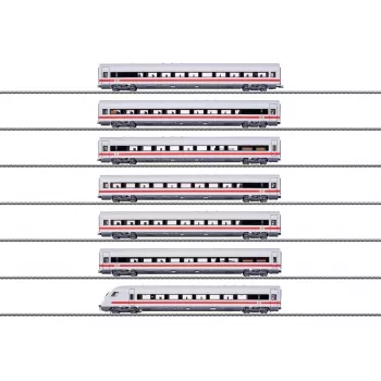 Märklin 042930 H0 ICE hogesnelheidstrein-rijtuigset met 7 rijtuigen, DB AG, schaal 1:87