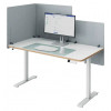 LEITZ Cosy akoestisch bureau-scheidingswand lichtgrijs 80 x 70 cm 61230085