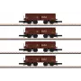 Märklin 082710 Z spoor zelflossende wagen-set Deutsche Bundesbahn tijdperk IV
