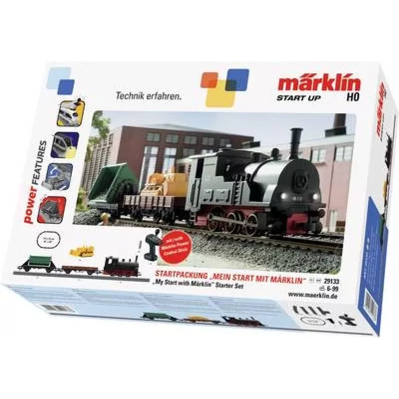 Märklin 29133 goederentrein-startset schaal HO met batterijbedrijf en infraroodafstandsbediening