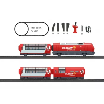 Märklin World 29348 H0 startset Glacier Express (29348)