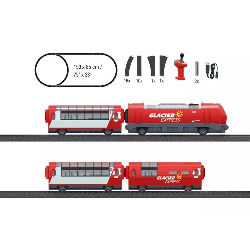 Märklin World 29348 H0 startset Glacier Express (29348)