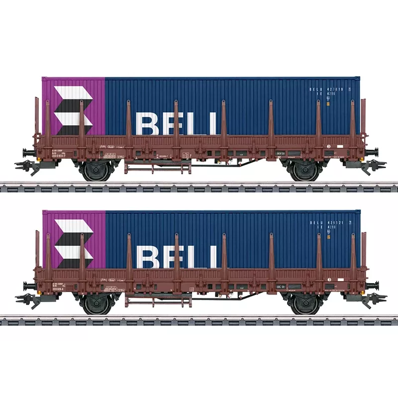 Märklin 046939 H0 gesloten goederenwagen Gms 30 DB tijdperk III AC
