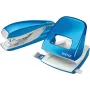LEITZ Nexxt WOW Nietmachine- en perforatorset, metallic blauw 5095-10-36