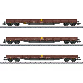 Märklin 047162 gesloten goederenwagen Gms 30 AC H0 tijdperk V bruin