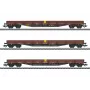 Märklin 047162 gesloten goederenwagen Gms 30 AC H0 tijdperk V bruin