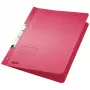 LEITZ sleufhechter DIN A4 manila karton rood 250 g/m² 170 vel 80 mm mechaniek 50 stuks 3746-00-25