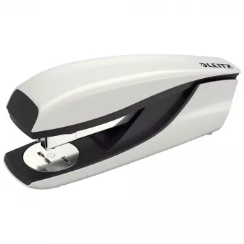 LEITZ Nexxt 5522 nietmachine, 40 vel capaciteit, grijs, 70 mm insteekdiepte, voor 24/6, 24/8, 26/6 nietjes 5522-00-85
