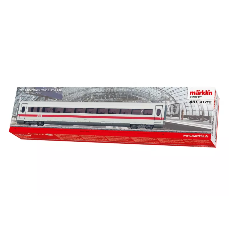 Märklin Start up 041712 H0 grootruimtewagen 2e klas voor ICE 2, BR 806.3, tijdperk VI, AC, 1:87