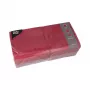 PAPSTAR wijnrode 1-laags papieren servetten 33 x 33 cm 500 stuks (82902)
