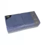 PAPSTAR donkerblauwe servetten van papier 1-laags 33 x 33,3 cm 500 stuks (82903)