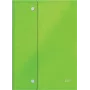 LEITZ 4469 map met drukknopsluiting, diverse kleuren, DIN A4, polypropyleen 4469-00-99