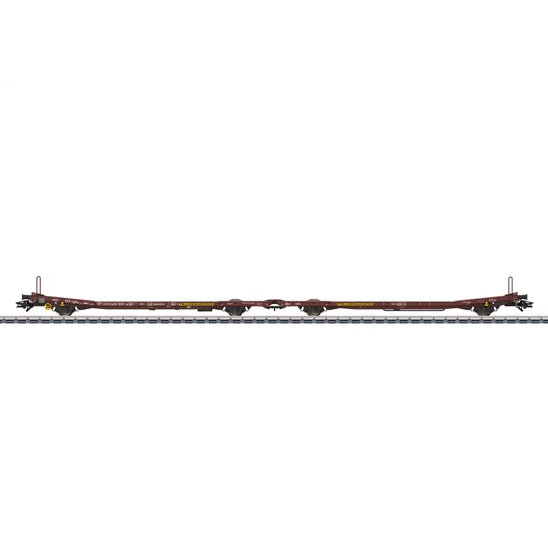 Märklin 47430 H0 platte wagens paar Laads 800B van Transwaggon GmbH