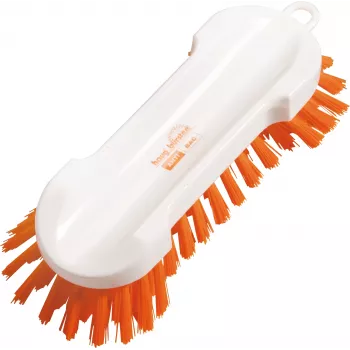 Haug Bürsten Anti-Bac schoonmaakborstel 88306 wit/oranje kunststof