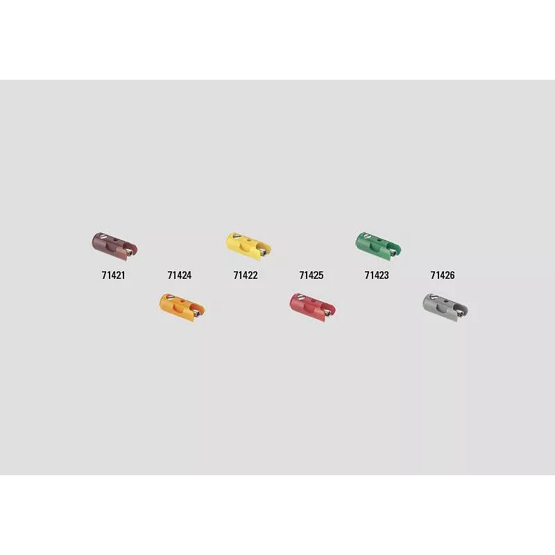 Märklin 71423 verbindingsbussen groen, set van 10 voor modelspoorbanen