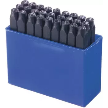 Brüder Mannesmann 27-delige letterset 10 mm (244-10)