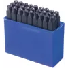 Brüder Mannesmann 27-delige letterslagstempelset 6 mm (244-6)
