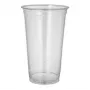 PAPSTAR pure PLA-koude drankenbekers, 0,5 l, Ø 9,5 cm, glashelder, 60 stuks (87487)