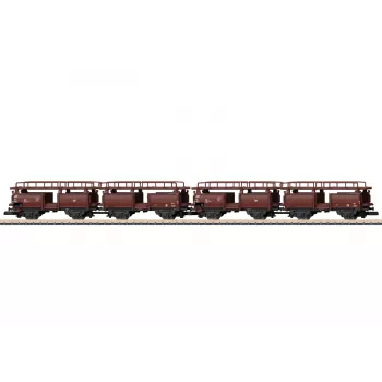 Märklin 086234 Z Autotransportwagen-set Laae 540 van de DB
