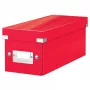 Leitz Click & Store WOW CD/DVD-opbergbox 160 discs rood karton (60410026)
