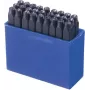 Brüder Mannesmann 27-delige letterstempel-set 3 mm (243-B-3MM)