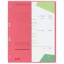 LEITZ oogjeshechter DIN A4 manilla-karton rood 250 g/m² ambtenaarhechting 90 mm voorblad 50-pack (3741-00-25)