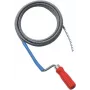 BRÜDER MANNESMANN afvoerontstopper standaard 16 mm x 2,3 m met T-moer-koppeling (49905)