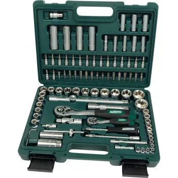 Brüder Mannesmann 94-delige dopsleutelset 1/4 inch & 1/2 inch aandrijving 2055-SL