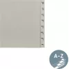 LEITZ papieren register december-januari A4 13-tab kartonregister 12303085