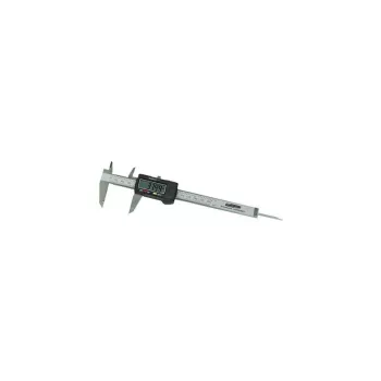 Brüder Mannesmann digitale schuifmaat M823-160, 0-150 mm, 0,01 mm resolutie, aluminium, met etui