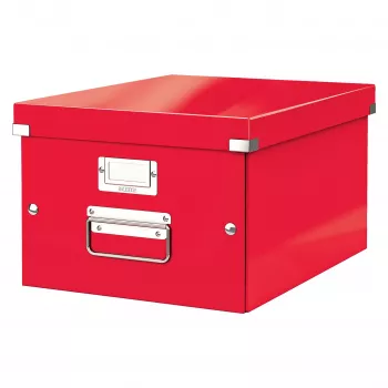 Leitz Click & Store WOW archiefbox van karton rood 60440026