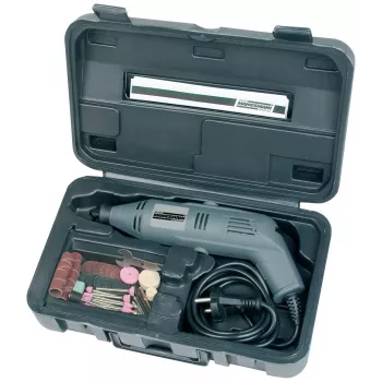 BRÜDER MANNESMANN hogesnelheids-slijpset, 50 stuks, 135 W, in opbergkoffer M92575