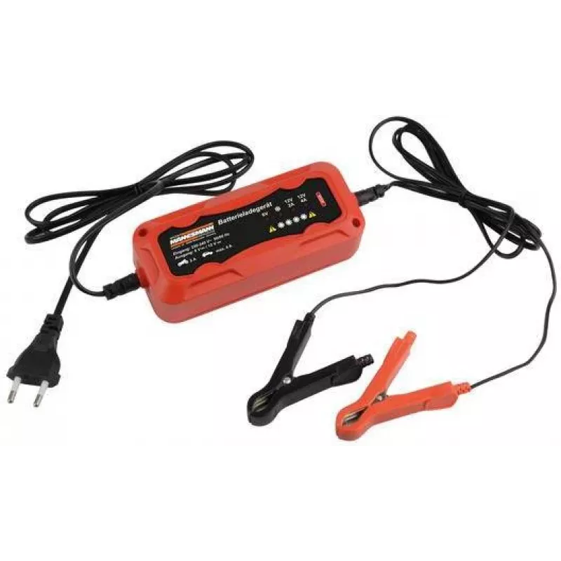 Brüder Mannesmann M12711 automatische auto-accuoplader voor 6V- en 12V-loodzuuraccu's