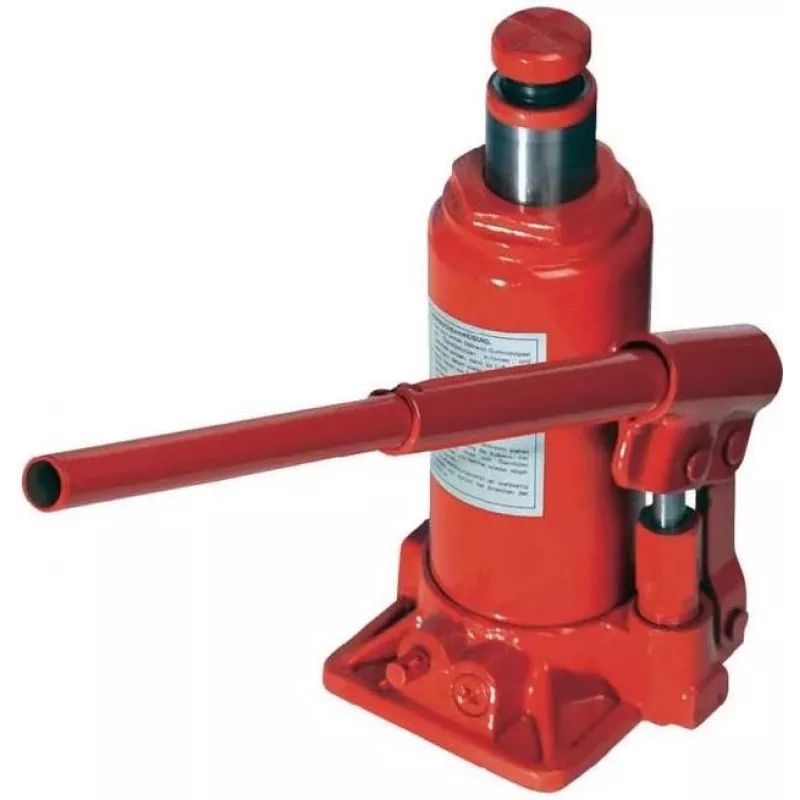 Brüder Mannesmann hydraulische garagekrik 8 t hefvermogen 200-385 mm (007-T-GS-8T)