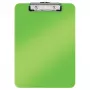 LEITZ WOW klembord A4 polystyreen metallic-groen met metaalklem, 80 vel capaciteit 3971-00-54