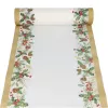 PAPSTAR tafelloper mistelzweig en dennenappel 37231 meerkleurig 40 cm x 24 m