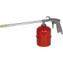 BRÜDER MANNESMANN M 1542 perslucht spuitpistool met 1L stalen tank, rood