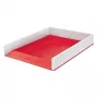 Leitz WOW Duo Colour briefbak parelwit/rood