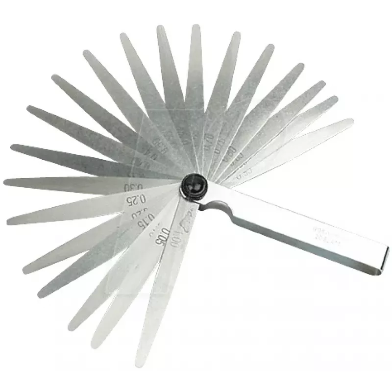 BRÜDER MANNESMANN MAN M247-20 voelermaat-set, 20 bladen, 0,05–1,0 mm, metrisch