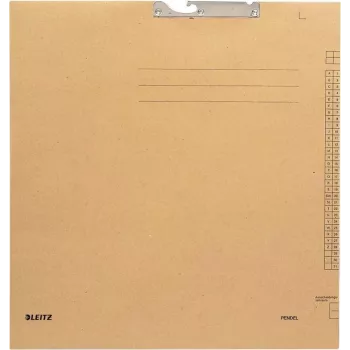 LEITZ hanghechter voor röntgenfoto's, extra groot, naturelbruin 2050-00-00